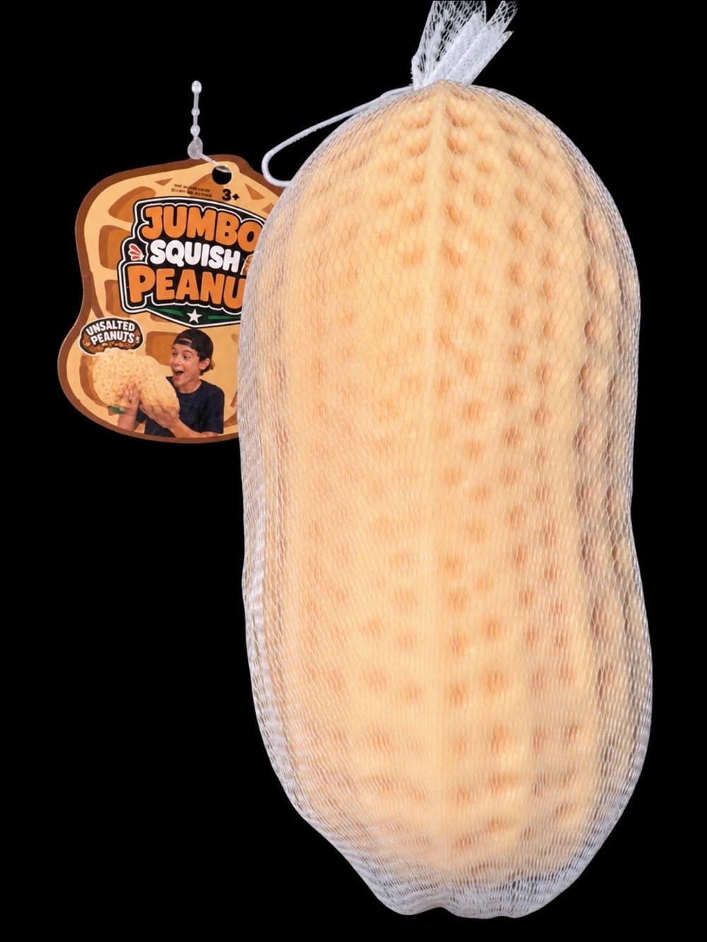 *BRAND NEW** 🥜🧡 Jumbo Squishy Peanut – With Tag